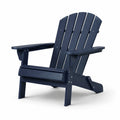 Adirondack Gartenstuhl HDPE Dunkelblau 90x75x90 cm